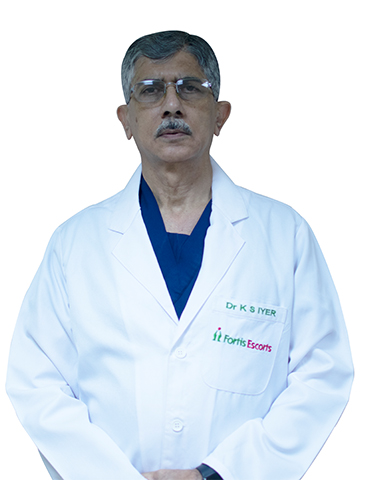Dr. K S Iyer Pediatric Heart Surgeon Fortis Escorts Delhi